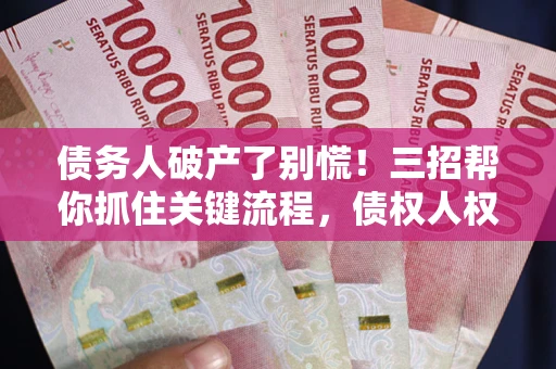 北京债务人破产了别慌！三招帮你抓住关键流程，债权人权益不再缩水