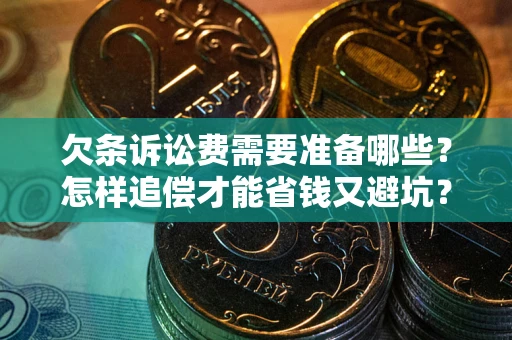 北京欠条诉讼费需要准备哪些？怎样追偿才能省钱又避坑？