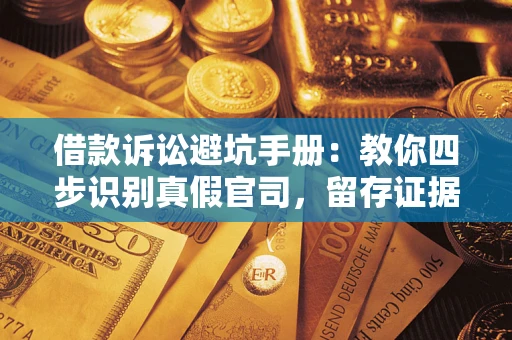 北京借款诉讼避坑手册：教你四步识别真假官司，留存证据不踩雷