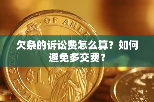 北京欠条的诉讼费怎么算？如何避免多交费？