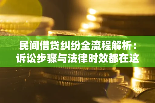 北京民间借贷纠纷全流程解析：诉讼步骤与法律时效都在这儿了