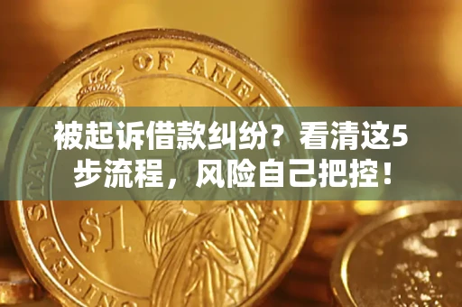 北京被起诉借款纠纷？看清这5步流程，风险自己把控！